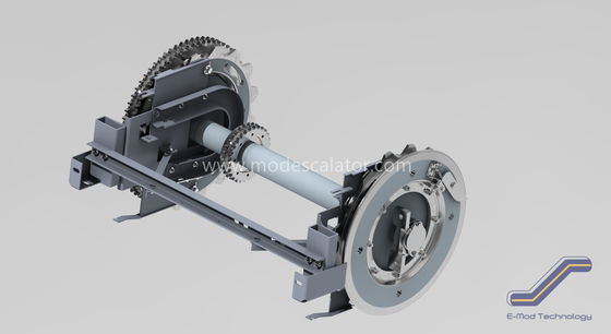 Breedte 1000 het Vervoer van de de Roltrapspanning van de Roltrap Hoofdaandrijving 20A