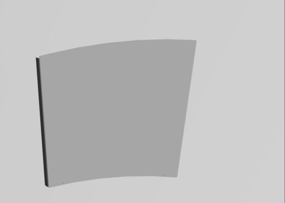 Buiten van de Balustrade Hairline T2 van de Bekledingsroltrap de Balustrade Binnenlands Comité